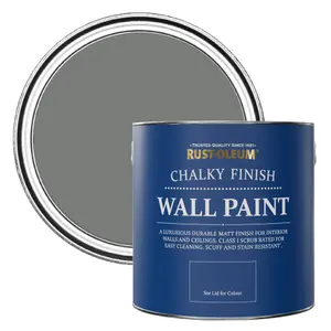 Rust-Oleum Torch Grey Chalky Wall & Ceiling Paint 2.5L