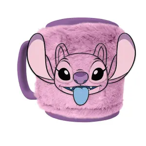 Lilo & Stitch Angel Fuzzy Mug Purple/Multicoloured (One Size)