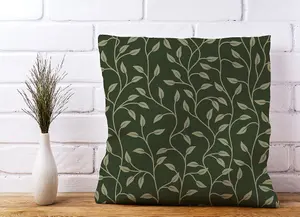 Green Shrub With Leaves Cushions 45cm x 45cm