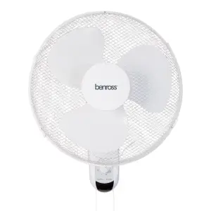 Benross 43820 16-Inch Wall Mounted Fan