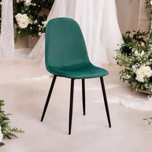 Fabela Upholstered Dining Chairs Green