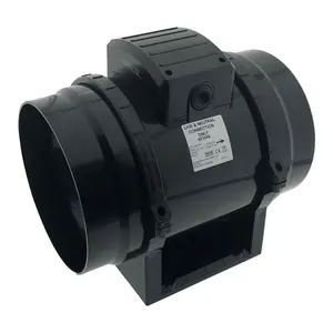 Manrose MF200S In-Line Mixed Flow Extractor Fan 200mm (Standard Version)