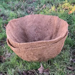 Coco Hanging Basket Circular Planter Liner (40cm)