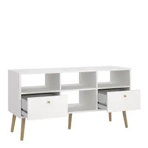 Cumbria TV-Unit with 2 Drawers