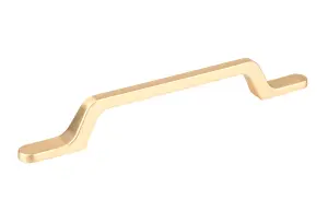 ASTER - kitchen, bedroom and office cabinet door handle - 192mm, brushed gold