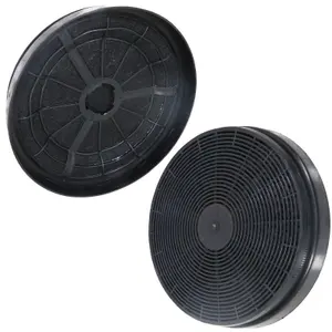 SPARES2GO Carbon Filter compatible with Belling Cooker Hood (2 x Filters)