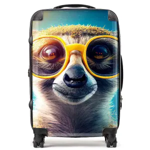 Meerkat Splashart Suitcase - Medium