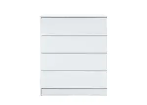 Birlea Oslo 4 Drawer Chest White