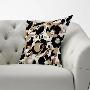 Modern Flower Pattern Cushions 60cm x 60cm