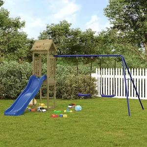 Berkfield Outdoor Playset Impregnated Wood Pine