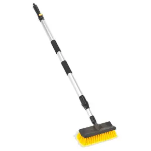 Sealey 1.7m Large Angled Flo-Thru Brush With Telescopic Handle Lightweight CC50