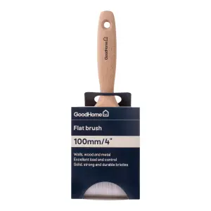 GoodHome Pro 4" Fine filament tip Comfort Flat paint brush