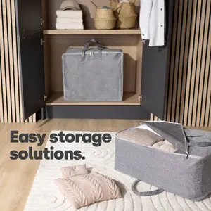 LIVIVO Deluxe Clothing & Textile Storage Bag Set