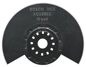 Bosch Starlock Segmented cutting blade (Dia)85mm ACZ 85 EC