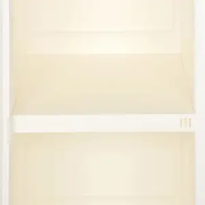 Berkfield Plastic Cabinet 40x43x85.5 cm Wood Design White