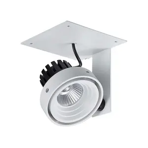 Luminosa Modern Technical LED Recessed Ceiling White, Black, Cool White 4000K 980lm