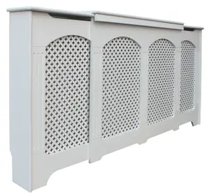 Cambridge Medium White Traditional Radiator cover 936mm(H) 2000mm(W) 220mm(D)