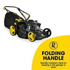 RocwooD 21 Self Propelled Petrol Mulching Lawnmower