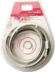 Stainless Steel 1.5M Double Lock Shower Hose Cleaning Washing Pipe Bathroom