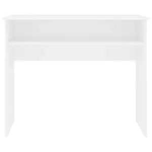 Berkfield Desk White 90x50x74 cm Engineered Wood