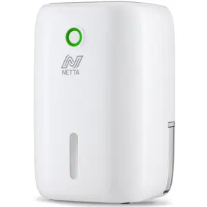 NETTA Portable Dehumidifier 800ml Mini Air Dehumidifier for Mould Moisture - White