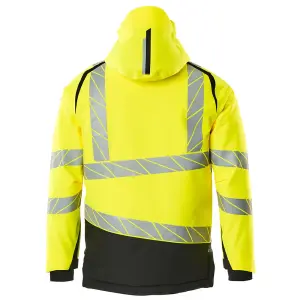 Mascot Accelerate Safe Winter Jacket with CLIMascot (Hi-Vis Yellow/Black)  (Large)