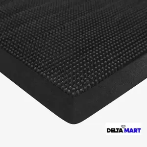 Durable 60cm x 40cm Anti Fatigue Rubber Mat  Heavy Duty Comfort for Commercial & Industrial Spaces