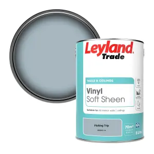 Leyland Trade Vinyl Soft Sheen Walls & Ceilings Emulsion Paint Fishing Trip (PPG10-14) - 5L