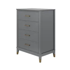 Westerleigh 4 DRW Dresser Graphite Grey