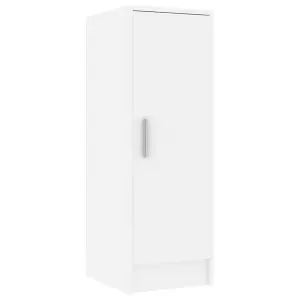 Berkfield Shoe Cabinet White 32x35x92 cm Engineered Wood