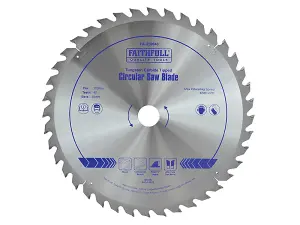 Faithfull FAIZ30040 TCT Circular Saw Blade 300 x 30mm x 40T POS FAIZ30040