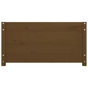 Berkfield Day Bed Honey Brown 90x190 cm Single Solid Wood Pine