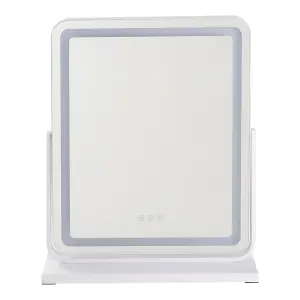 Hollywood LED Lighted Makeup Mirror Touch Screen with 3 Color for Home Bedroom