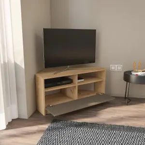 Decorotika Comero Corner TV Stand for TVs up to 43''