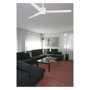 Luminosa Nu Led White Ceiling Fan W/Dc Motor