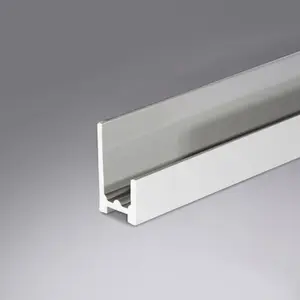 Nes Home Bathroom Base Seal White 10mm Trims For Shower Wall Panels Pvc Cladding 2.4m Long Fitting