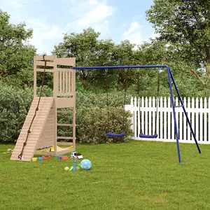 Berkfield Outdoor Playset Solid Wood Pine