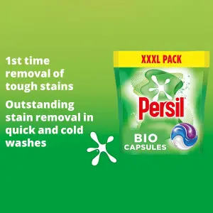 Persil XXXL 3in1 Laundry Washing Capsules Bio w/ Lasting Freshness 240W, 4pk