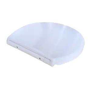 Euroshowers Standard Heavy Duty Oval Toilet Seat 370x445 - 2.7kg