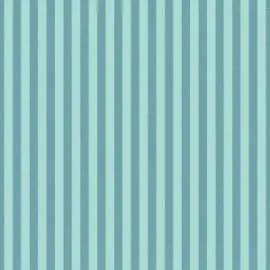 Galerie Cottage Chic Blue Small Stripe EcoDeco Material Wallpaper Roll