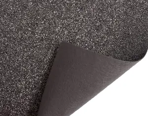 Glitter Felt Sheets: 30 x 23cm: Pewter: Pack of 10 Pieces