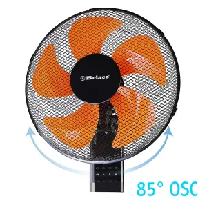 Belaco 16" Wall Fan  with Remote Control