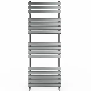 Right Radiators 1600x600 mm Designer Flat Panel Heated Towel Rail Radiator Bathroom Warmer Heating Chrome