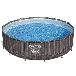 Bestway Steel Pro MAX™ Swimming pool with pump (L) 4.27m x (H) 107cm