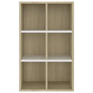 Gardinier Book Cabinet 66 x 30 x 98 cm Engineered Wood Dark Brown