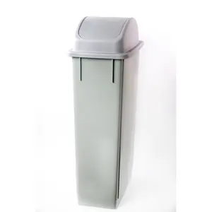 Speth 87 Litre Swing Top Waste Bin Grey