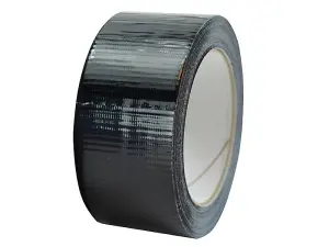 Faithfull 00455020BKTB6 Extra Heavy-Duty Gaffa Tape 50mm x 20m Black FAITAPEEXTRB