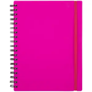 Blon Twin Wire A4 Notebook Pink (One Size)