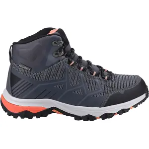 Cotswold Wychwood Recycled Hiking Boots Grey/Coral