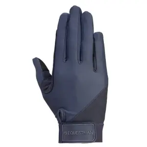 Hy Unisex Adult Absolute Fit Riding Gloves Navy (XS)